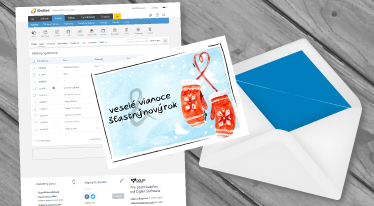 Pošlite s faktúrou aj vianočné prianie