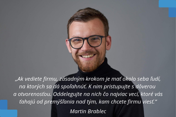 Martin Brablec z Obsahovej agentúry | Skúsenosti používateľov iDokladu